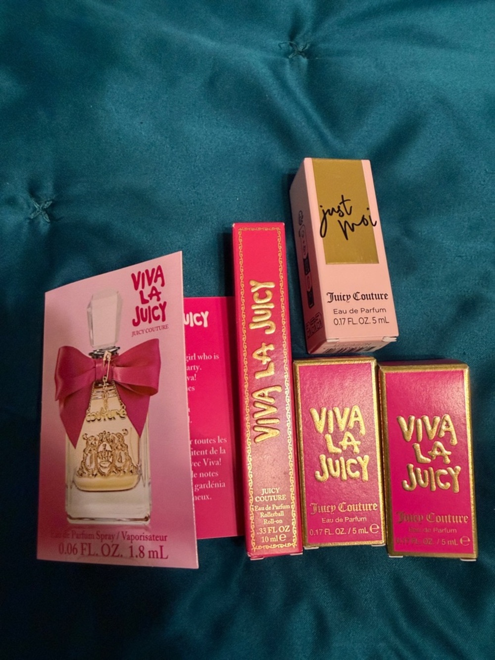 Viva La Juicy & Just Moi Juicy Couture 5 pieces